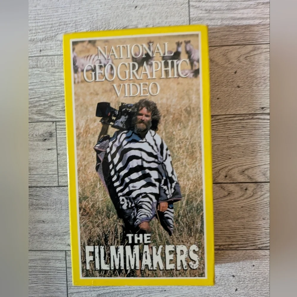 National Geographic Video - Yellow Box VHS Tape